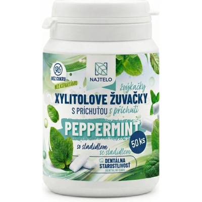 Najtelo Žuvačky so xylitolom Peppermint 50 ks