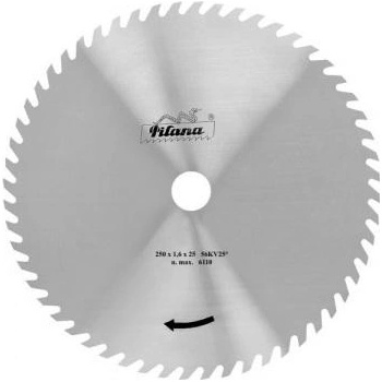 PILANA Pilový kotouč 250x1,6x25 56z 225310-56KV25°