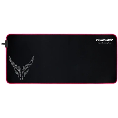 Powercolor Подложка за мишка PowerColor Red Devil RGB - XL (PC-PAD-MPDR-1000)