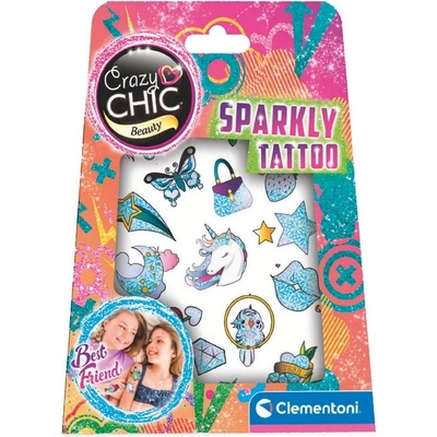 Clementoni Crazy CHIC Kreatívny set Trblietavé tetovačky