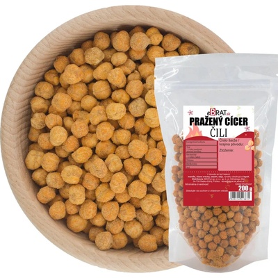eBrat.sk Pražený cícer chilli 200 g