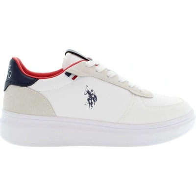 US POLO ASSN CODY biela tmavo modrá béžová červená