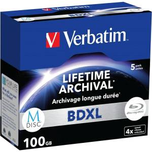 Verbatim Диск BD-XL Verbatim M-Disc 4X - 1 бр (Ver000265)