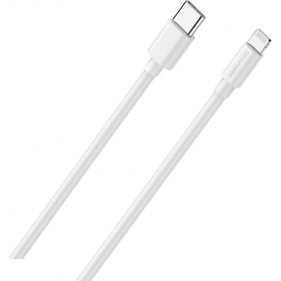 RealPower 385242 USB C - Lightning, 2m, bílý
