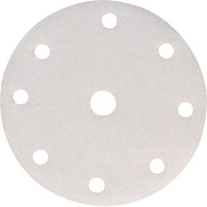 Makita Шлайф хартия MAKITA Velcro 150 мм 9 отвора K180, 50 бр. P-37998 (P-37998)