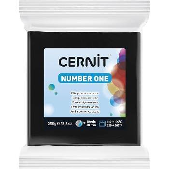 Cernit Polymer Clay N°1 Полимерна глина Black 250 g (CE0900250100C)
