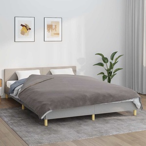 Pure Line Home Тежко одеяло с плик, сиво, 200x200 см, 9 кг