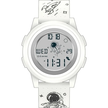 SANDA Детски, дигитален часовник Sanda Astronaut, Бял (SANDA-2122-WHITE)