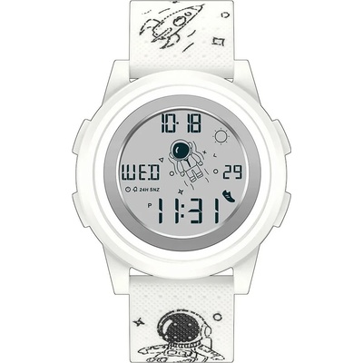 SANDA Детски, дигитален часовник Sanda Astronaut, Бял (SANDA-2122-WHITE)