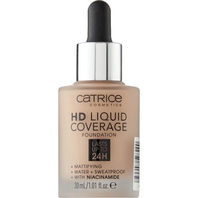 Catrice Tekutý make-up HD Liquid Coverage Foundation 020 Rose Beige 30 ml