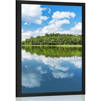 Plakát příroda v letním období - 20x30 white