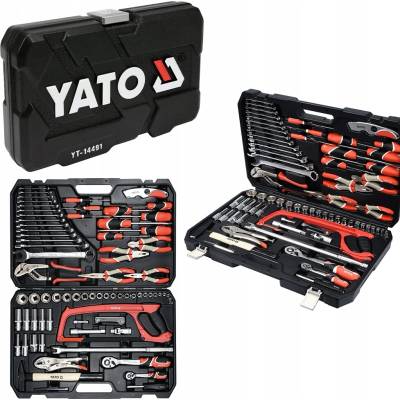 Yato Gola sada 1/2", 1/4'' + příslušenství 79 ks - YT-38911 |
