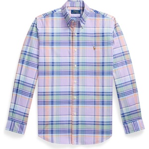 Ralph Lauren Риза с дълъг ръкав Polo Ralph Lauren Men's Long Sleeve Patterned Shirt - Lavender Multi