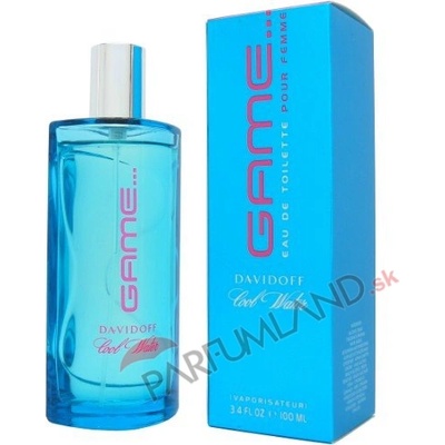 Davidoff Cool Water Game toaletná voda dámska 100 ml