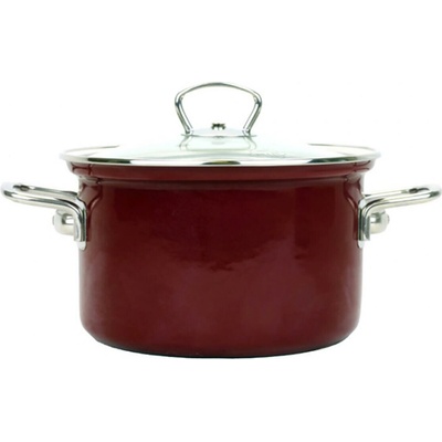 BELIS Smaltovaný hrnec s poklicí 16 cm 2 l ECO-CERAMIC 41516-088DB9N5