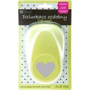 DALPRINT Decorative hole punch 6, 3cm heart