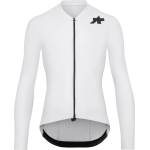 ASSOS Мъжка фланелка с дълъг ръкав за колоездене Assos Mille GT L/S Jersey S11 Evo Cycling jersey - White Series - размер XXL (056-4001-0516)