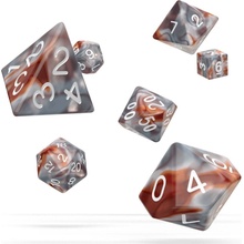 Oakie Doakie Dice RPG Set GemidiceSilver-Rust Kocka Set 7