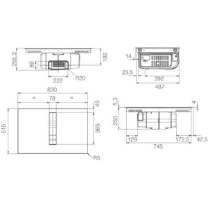 Elica NikolaTesla Fit XL Back Exit BL/F/83 (PRF0187523)