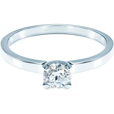 SAVICKI Годежен пръстен Solitaire: бяло злато. диамант