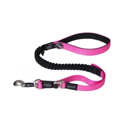Rogz - Control Lead Shock Absorbing Bungee Medium -Повод за кучета с контрол срещу рязко дърпане 1.4 метра / 16 мм. / розов