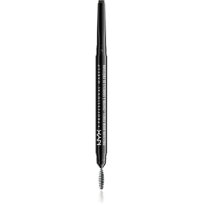 NYX Professional Makeup Precision Brow Pencil молив за вежди цвят 06 Black 0.13 гр