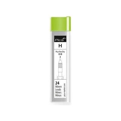 PICA Tuhy do ceruzky FINE dry 0,9mm H 24ks tvrdá