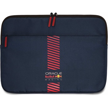 Red Bull Дизайнерски луксозен кожен калъф за MacBook Air 13, MacBook Pro 13, MacBook Pro 14 и лаптопи до 14 инча - Red Bull PU Leather Powerbar Computer Sleeve (черен) (RBCS14PGSV)