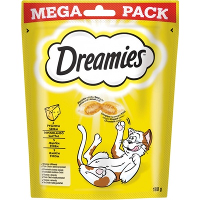 Dreamies S lahodným syrom 180 g