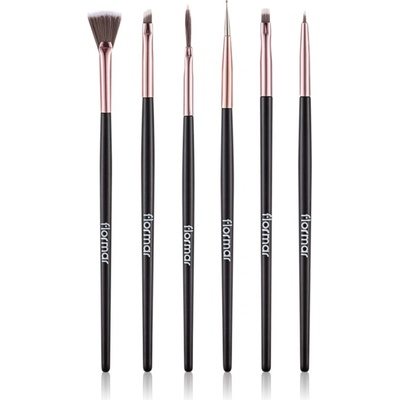 Flormar Nail Art Brush Set комплект четки за нокти 6 бр