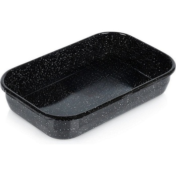 ORION Емайлирана правоъгълна тава за печене orion 4.8л, черна (1184)