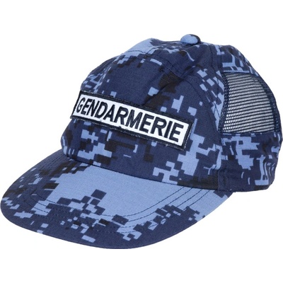 Baseball US Cap se síťovinou modrá digital