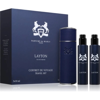 Parfums de Marly Layton Travel Set комплект за пътуване с калъфка за мъже
