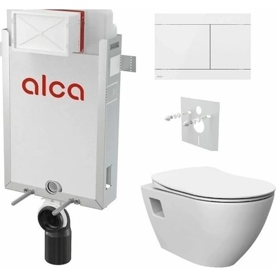 Alcadrain Urban s tlačítkem FUN-WHITE KAE024