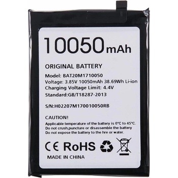 DOOGEE BAT20M1710050 Литиево-полимерна Батерия 3.85V / 10050mAh за Doogee S59 Pro