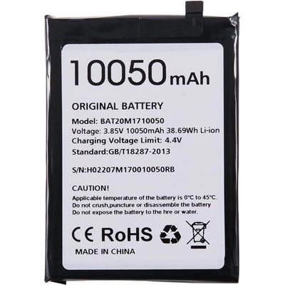 DOOGEE BAT20M1710050 Литиево-полимерна Батерия 3.85V / 10050mAh за Doogee S59 Pro