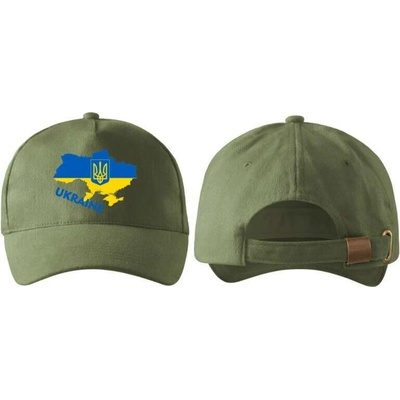 s vlajkou UKRAJINY khaki