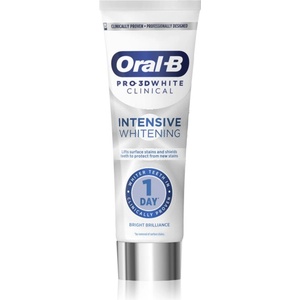 Oral-B Pro-3D White Intensive Whitening интензивна избелваща паста за зъби Bright Brilliance 75ml