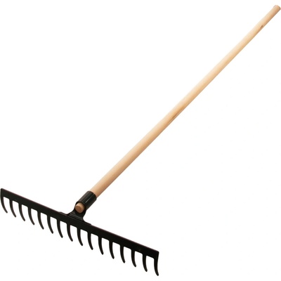 hrábě 16z d.45,5cm ocel S NÁSADOU 150cm PROFI
