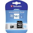 Verbatim MicroSDHC 16 GB 44082