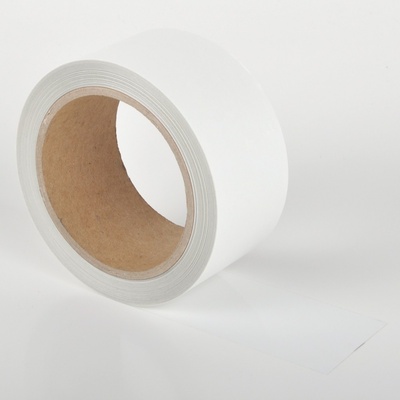 Extra tenká podlahová páska odolná proti znečištění WT-5229, odnímatelná – polyester, bílá, 75 mm × 15 m