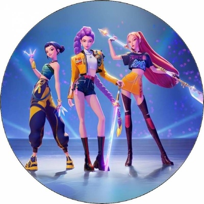 Jedlý papír K-pop Lovkyně démonů 19,5cm - Magic – Zboží Mobilmania