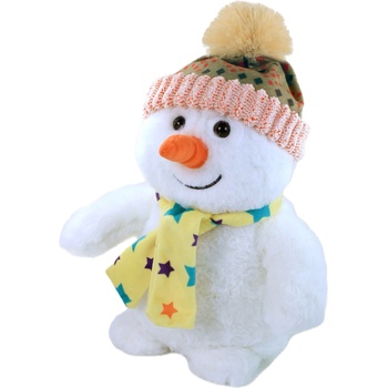 Rappa Плюшена играчка Rappa - Снежен човек с шапчица, 26 cm (218055)