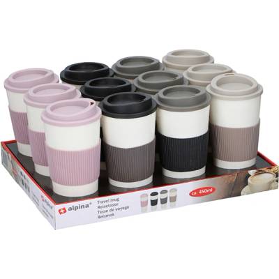 ALPINA ЧАША ЗА ПЪТУВАНЕ alpina Ø9х17.5см 450мл