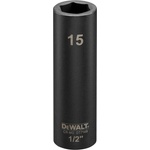 DEWALT Вложка ударна удължена DeWALT 15 мм 1/2" DT7549 (DT7549)