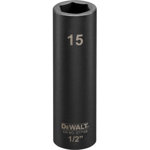 DEWALT Вложка ударна удължена DeWALT 15 мм 1/2" DT7549 (DT7549)