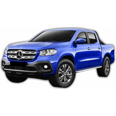 Bočné nerezové rámy Mercedes-Benz X CLASS 2017