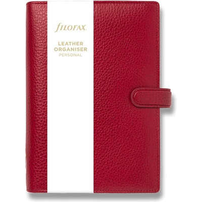 Filofax Finsbury A6 týždenný 2026 scarlet