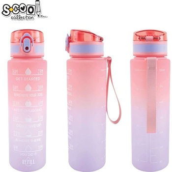 S-COOL Пластмасова бутилка за вода scool®