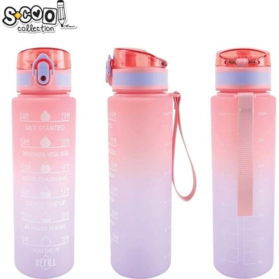 S-COOL Пластмасова бутилка за вода scool®